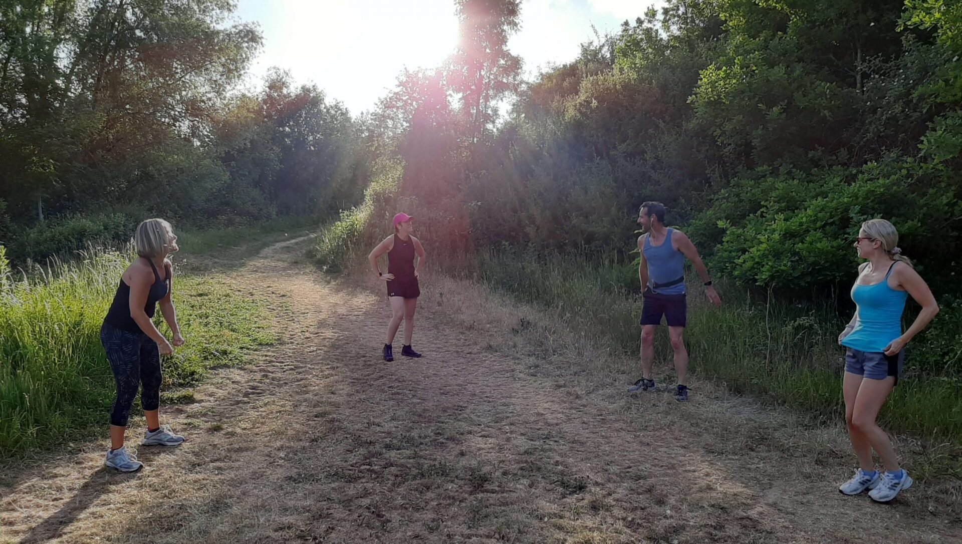 Outdoor bootcamp session with PMF Military Fitness